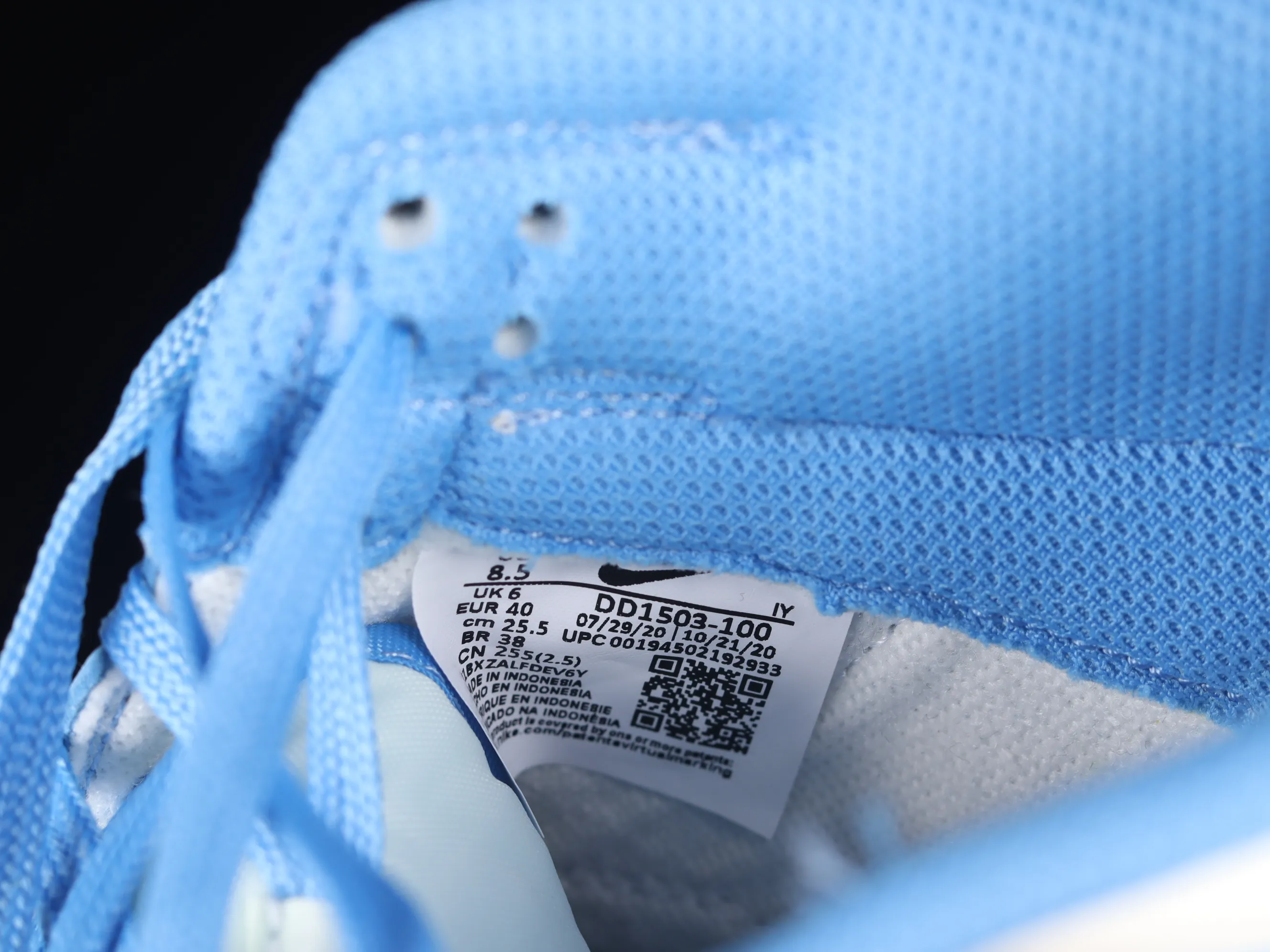 All categories Nk SB Dunk series Nk SB Dunk Low low-top sneakers M version pure original Nk Dunk Low SB dunk series North Carolina blue top layer low-top casual sports skateboard shoes DD1503-100